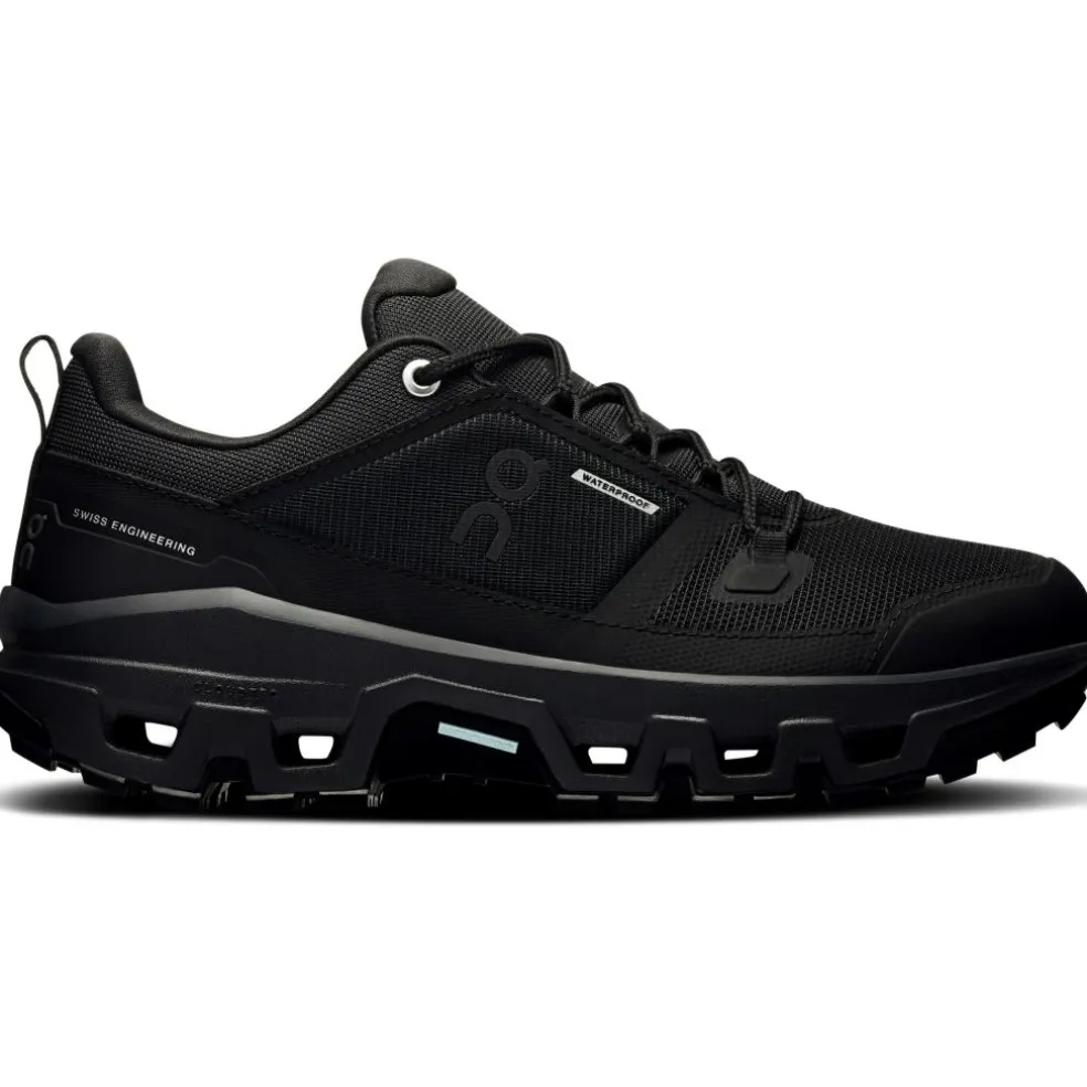 On Cloudrock Low wandelschoenen dames black