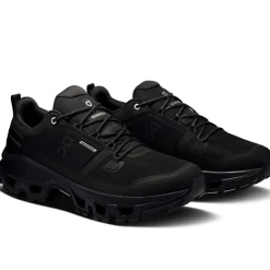 On Cloudrock Low wandelschoenen heren black black