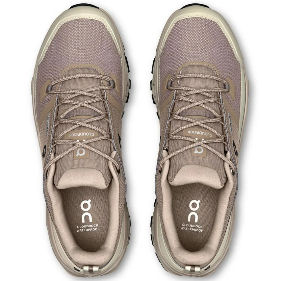 On Cloudrock Low wandelschoenen heren cinder fog