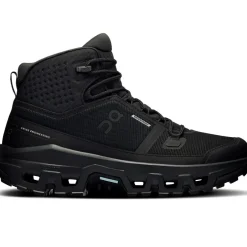 On Cloudrock Mid wandelschoenen dames black black