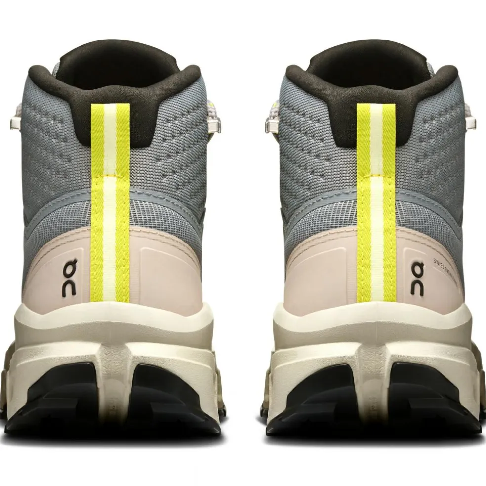 On Cloudrock Mid wandelschoenen dames alloy ice