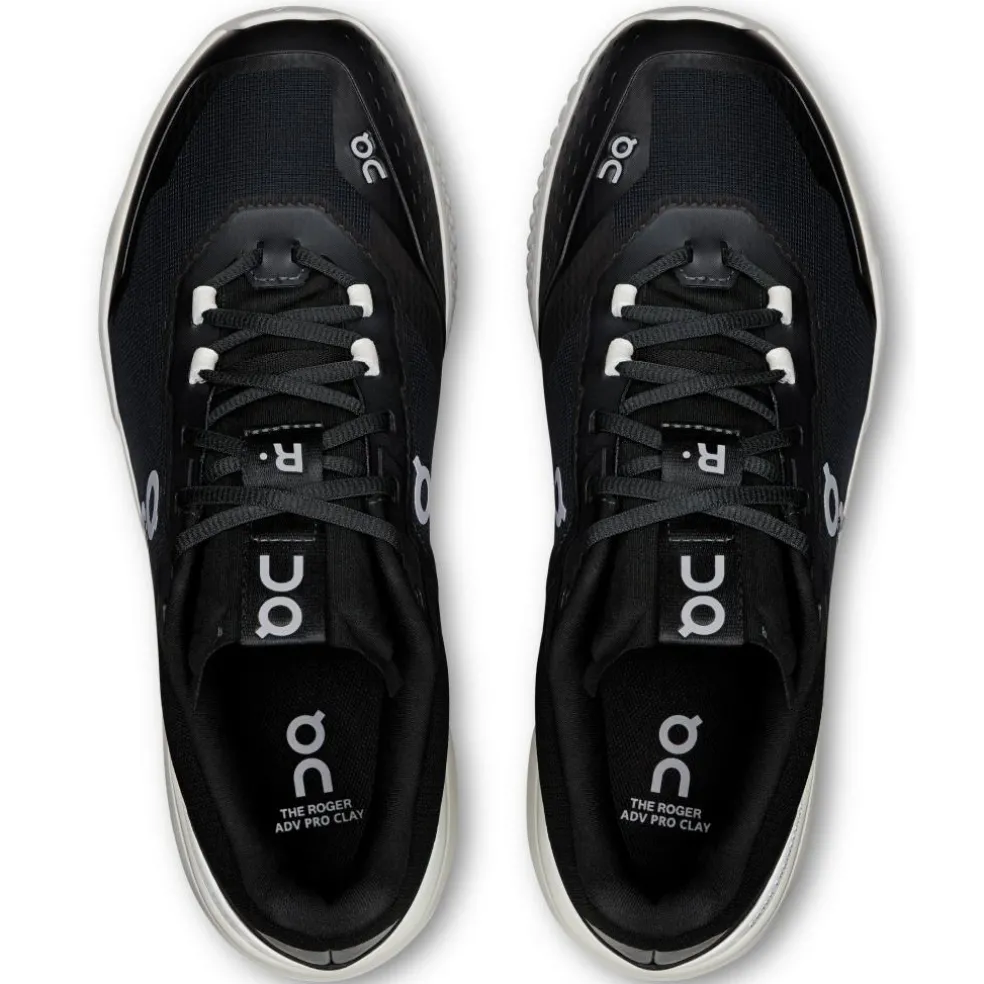 On THE ROGER Advantage Pro Clay tennisschoenen heren black white