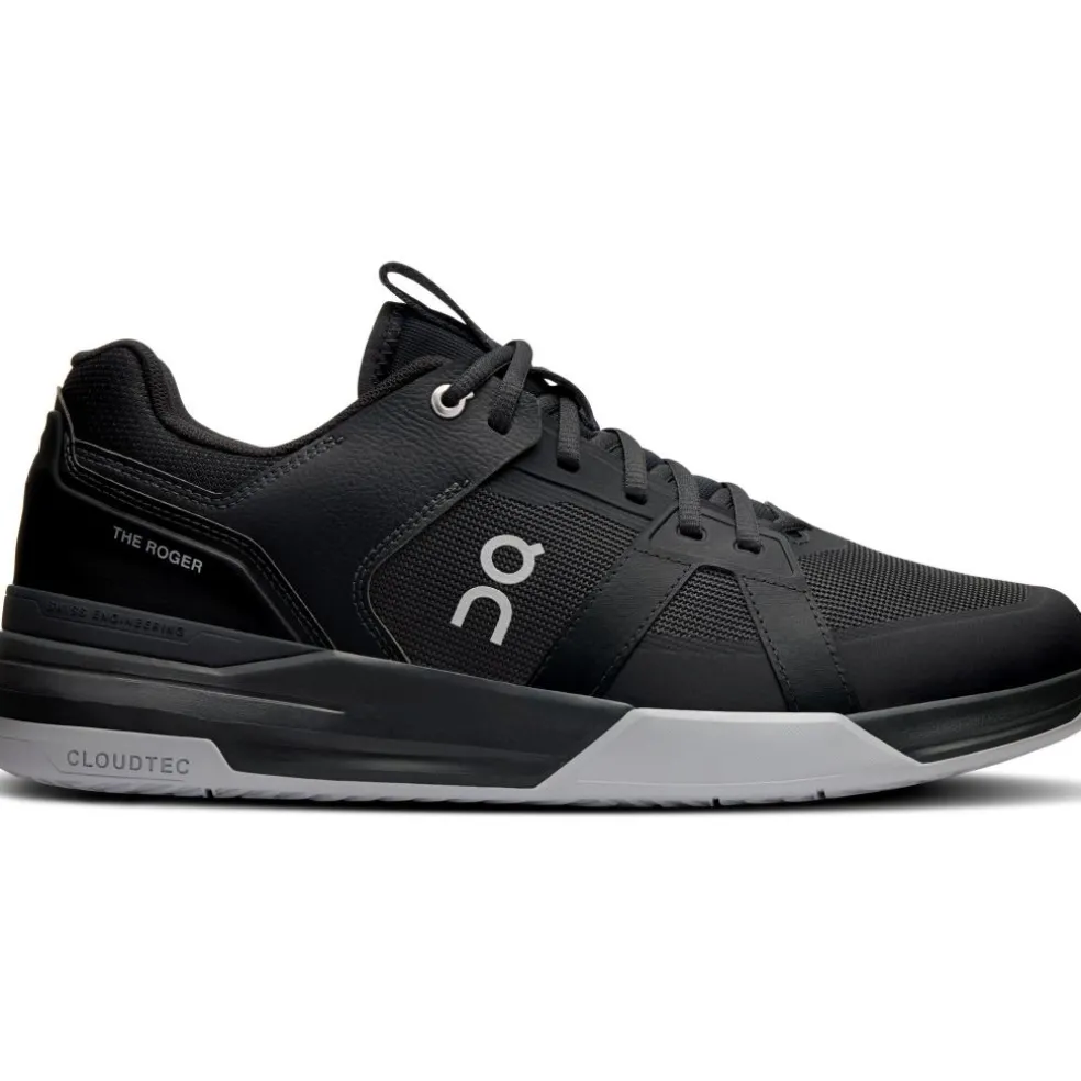 On THE ROGER Clubhouse Pro tennisschoenen heren black glacier