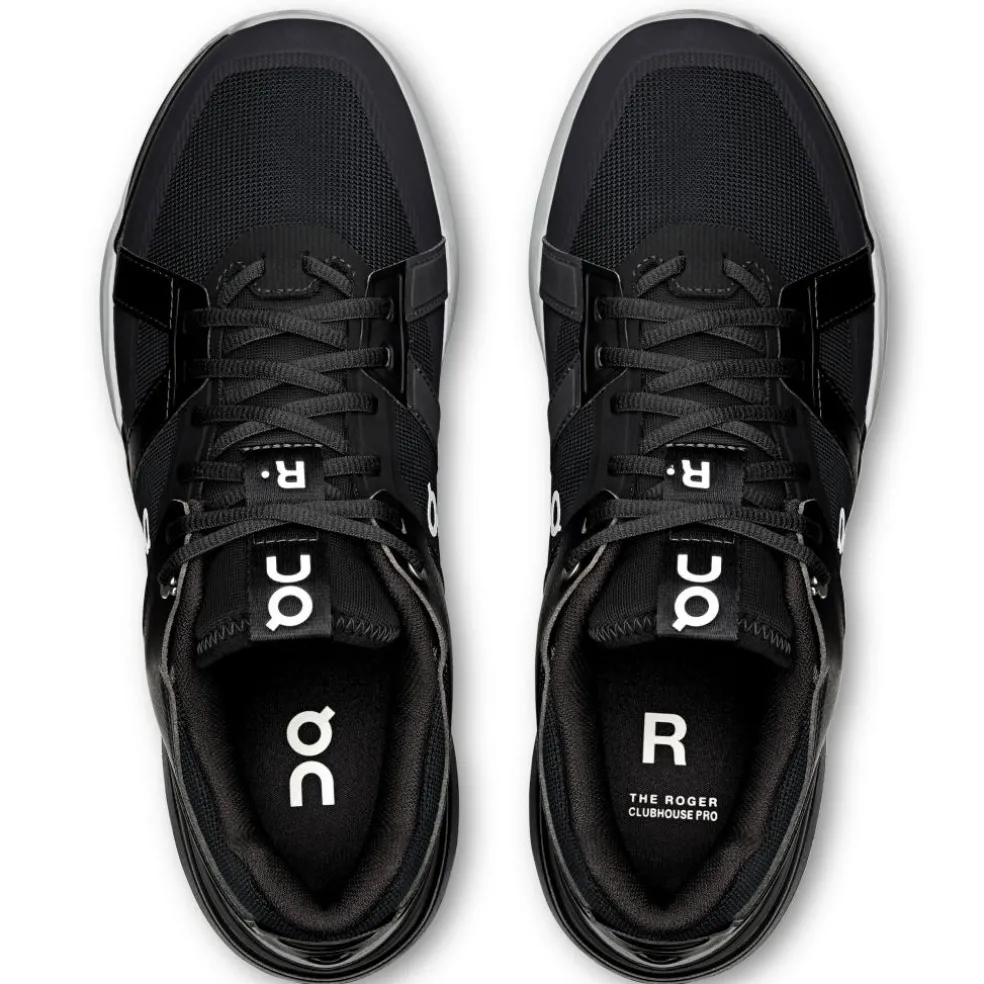 On THE ROGER Clubhouse Pro tennisschoenen heren black glacier