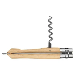 Opinel N10 zakmes hout zilver