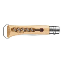 Opinel N10 zakmes hout zilver