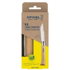 Opinel N012 zakmes hout zilver
