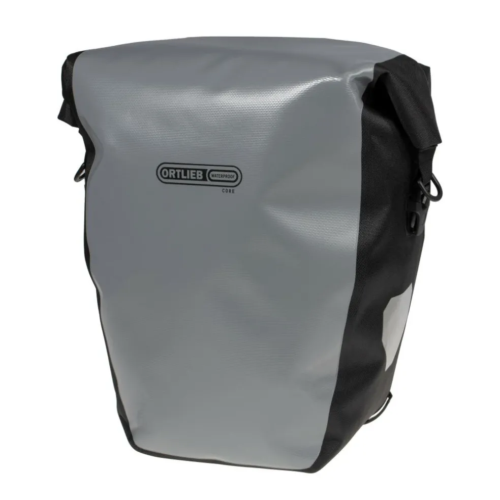 Ortlieb Back-Roller Core QL2.1 20 liter fietstas alu grey