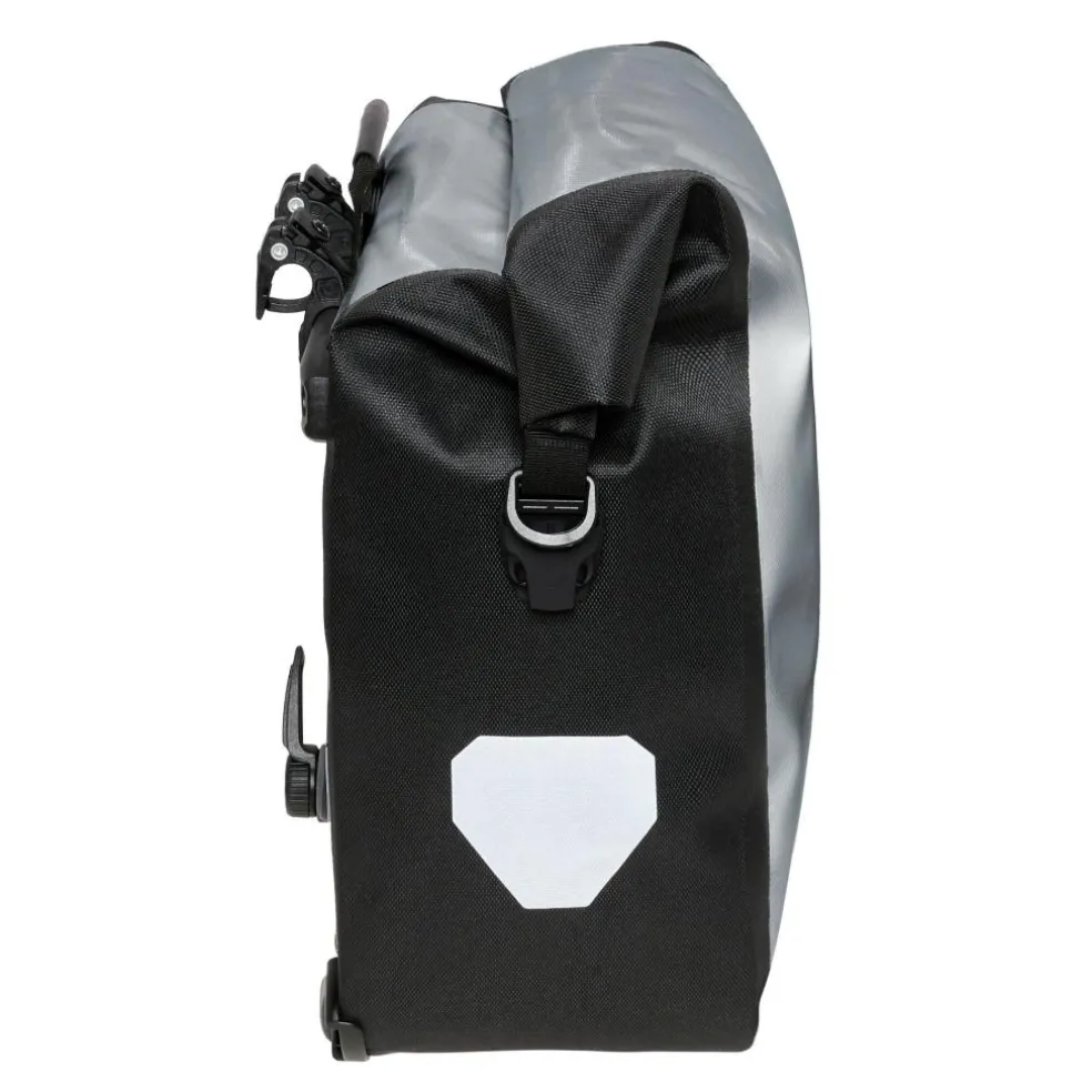 Ortlieb Back-Roller Core QL2.1 20 liter fietstas alu grey