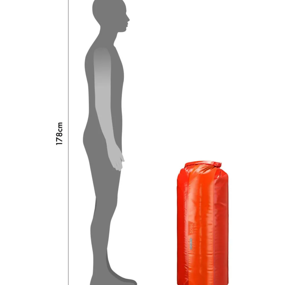 Ortlieb PD350 Dry-Bag 109 liter waterdichte zak cranberry signal red