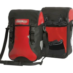 Ortlieb Sport-Packer 2 x 15 liter fietstas red black