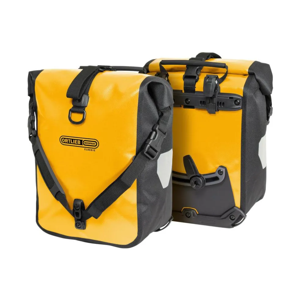 Ortlieb Sport-Roller 2 x 12,5 liter fietstas sun yellow black