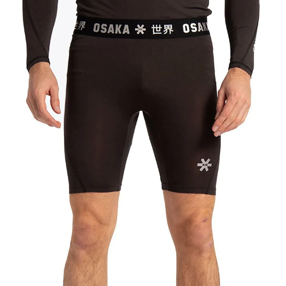 Osaka Baselayer short heren black