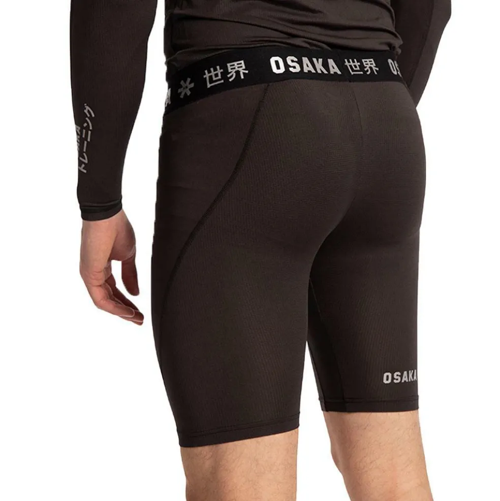 Osaka Baselayer short heren black