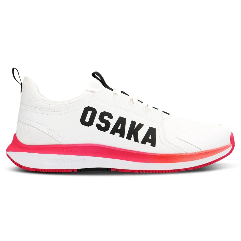 Osaka Furo Court zaalhockeyschoenen white raspberry