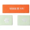 Osaka GDG00104 zweetband set true orange opal green