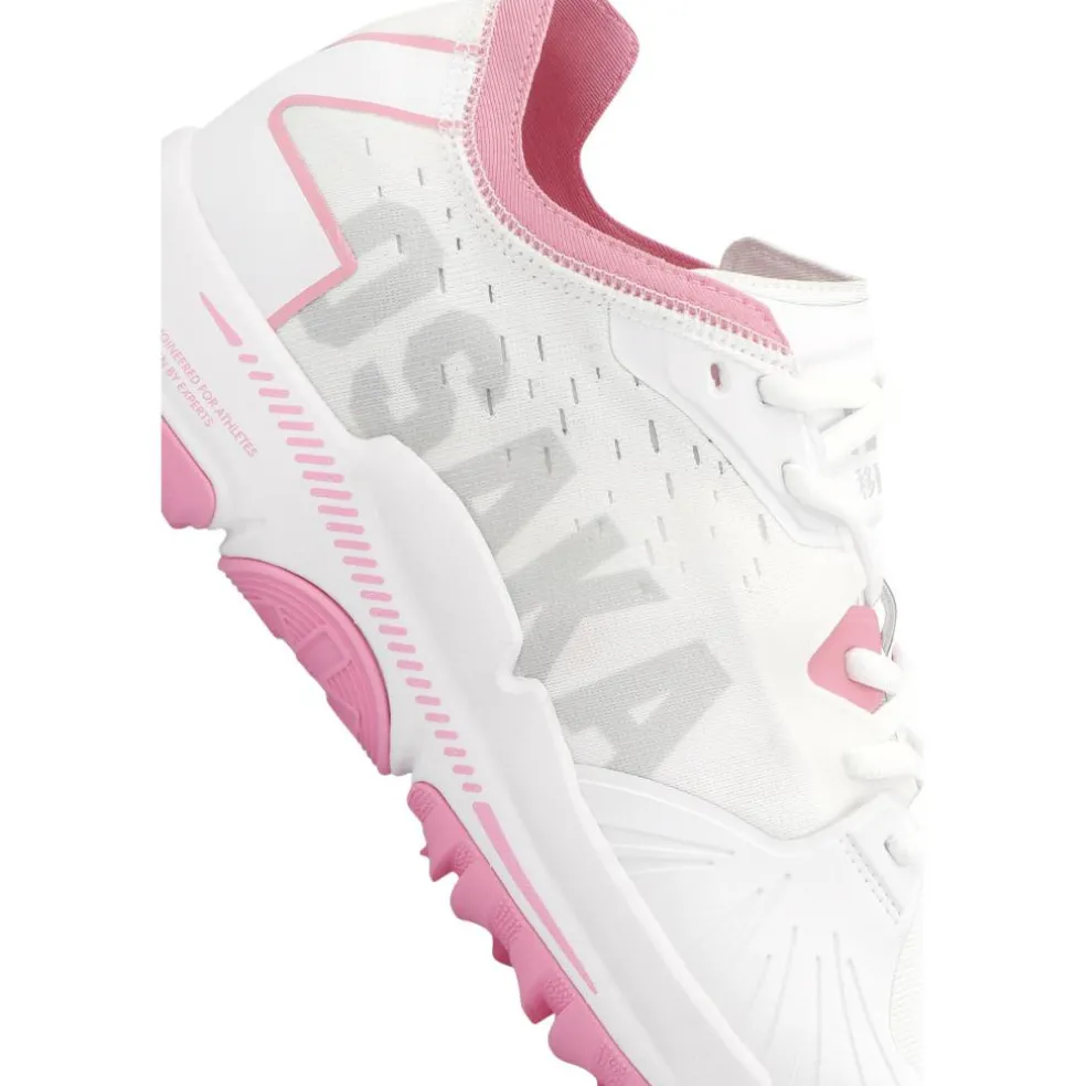 Osaka Ido MK1 hockeyschoenen heren white begonia pink