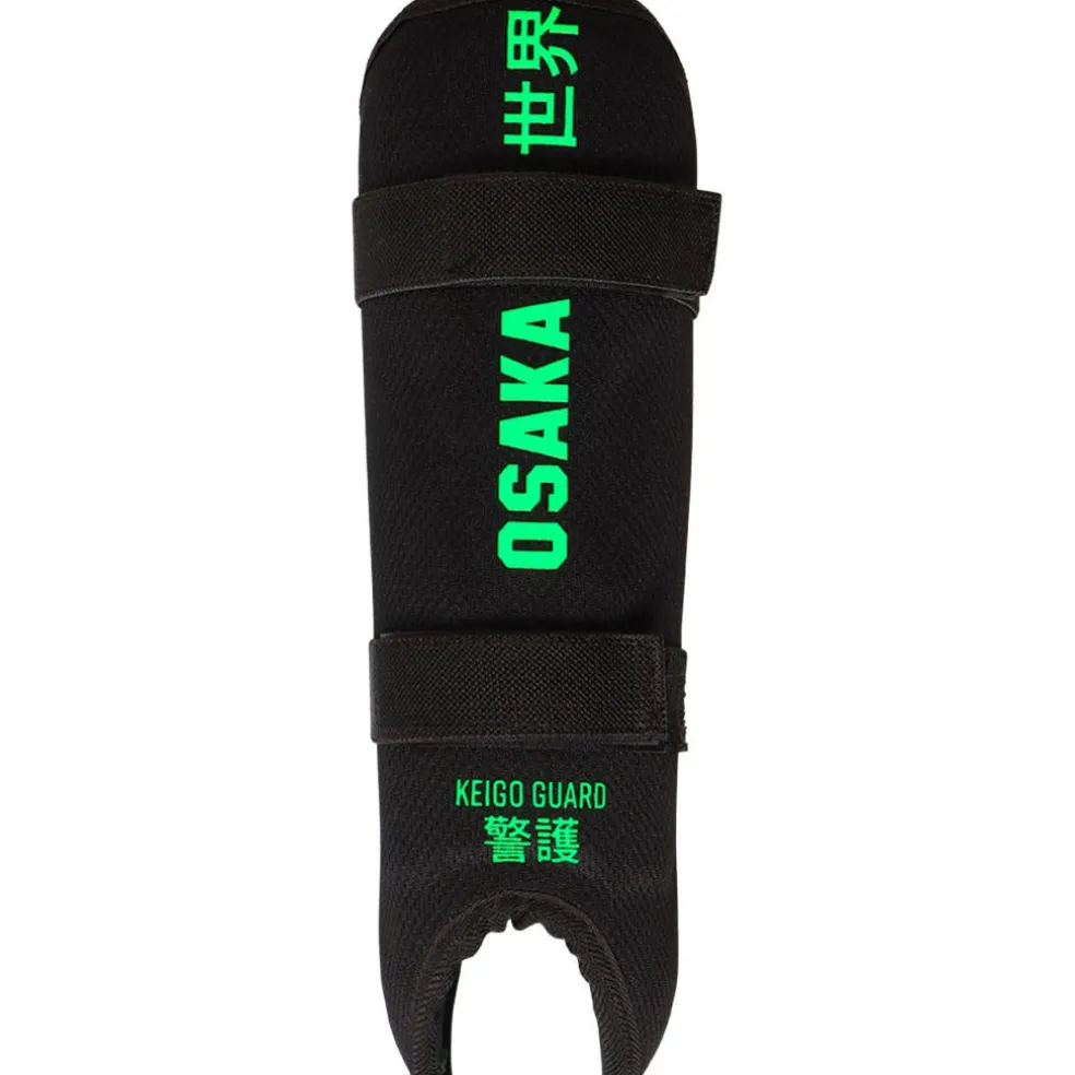Osaka Keigo scheenbeschermers junior iconic black