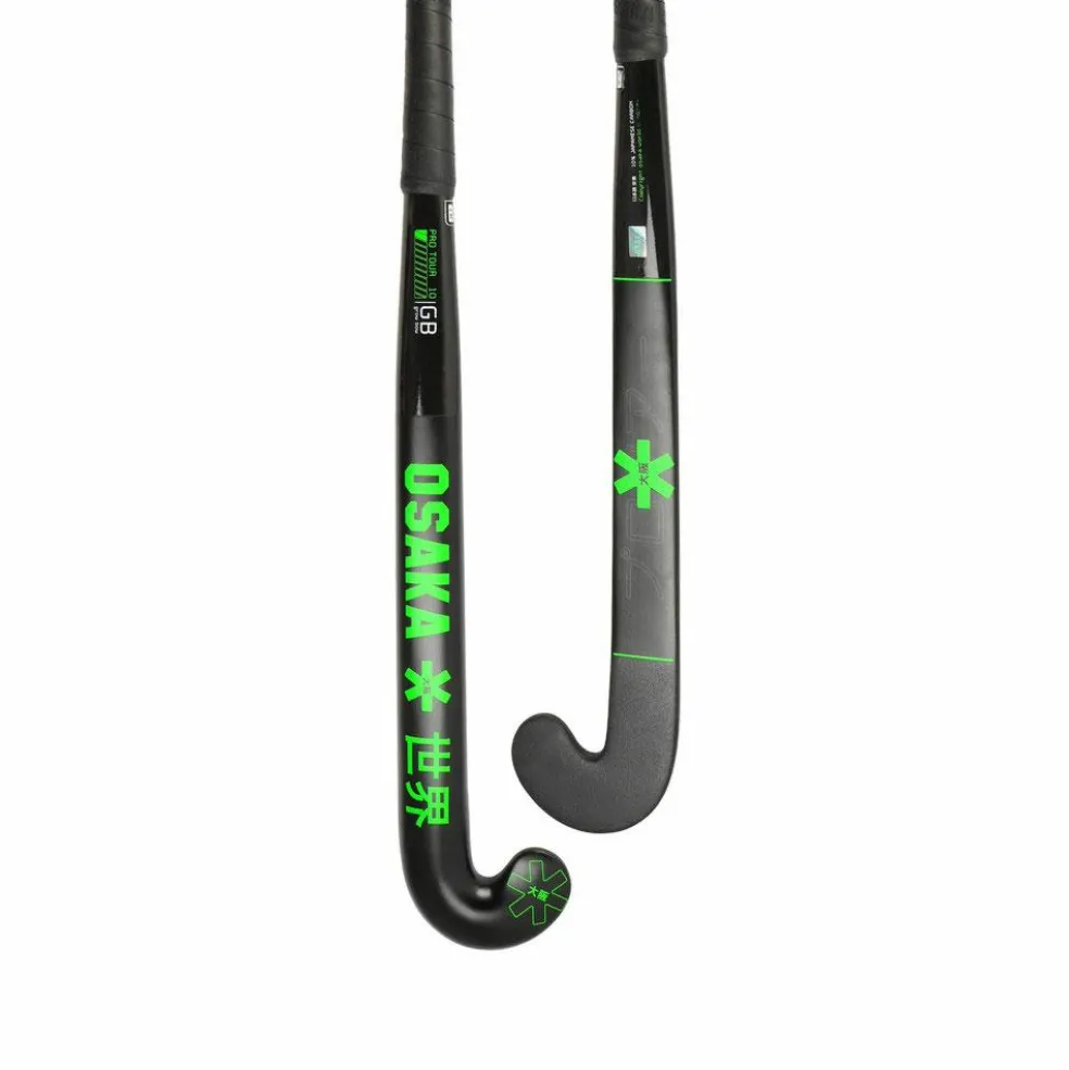 Osaka Pro Tour 10 2.0 Grow Bow hockeystick junior iconic black