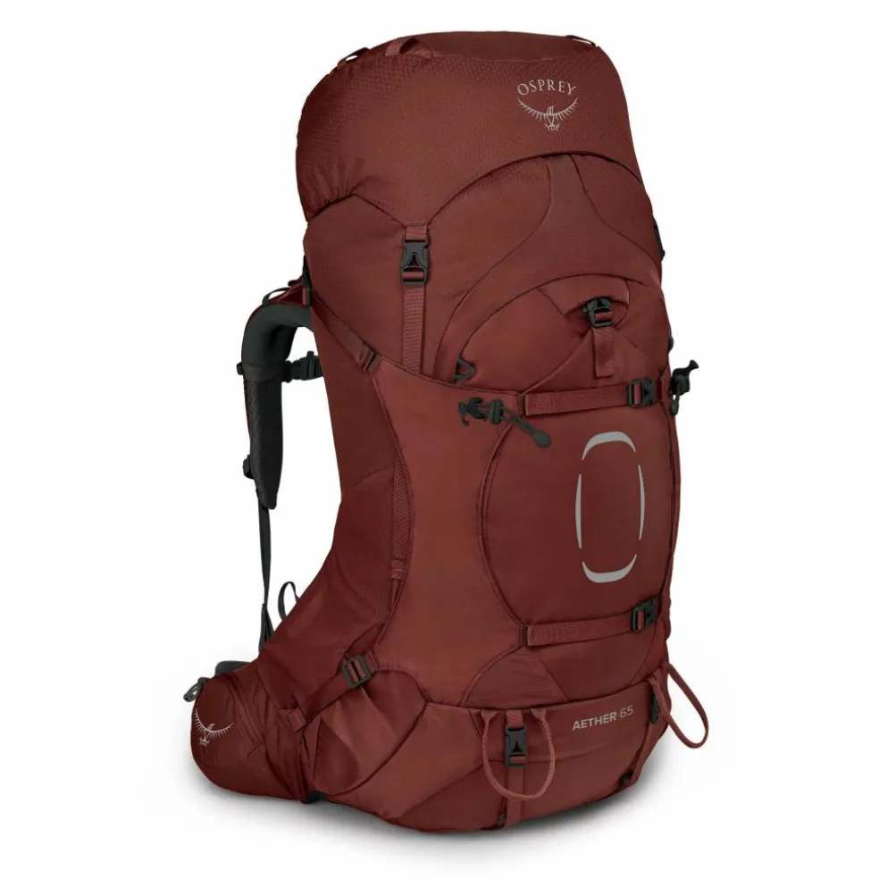 Osprey Aether 65 S/M backpack 65L heren deep acorn red
