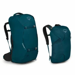 Osprey Fairview 55 + 15 liter backback dames night jungle blue
