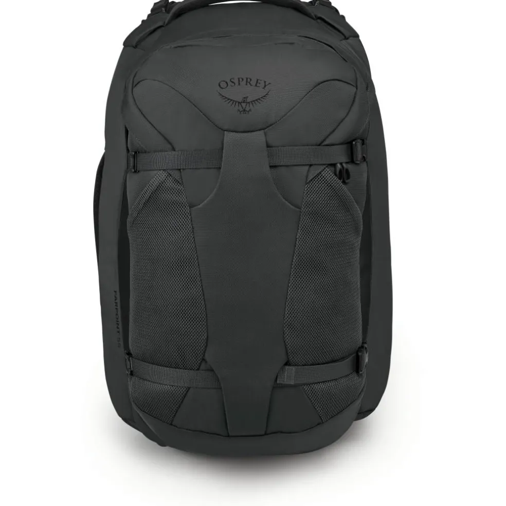 Osprey Farpoint 55L rugzak tunnel vision grey