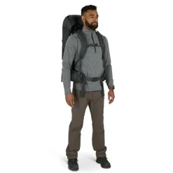 Osprey Rook 50L backpack heren dark charcoal silver lining