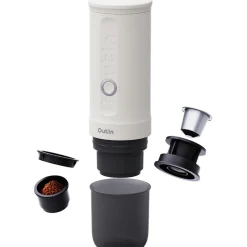 OutIn Nano draagbare espressomachine pearl white