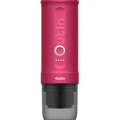 OutIn Nano draagbare espressomachine fuchsia pink