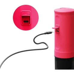 OutIn Nano draagbare espressomachine fuchsia pink