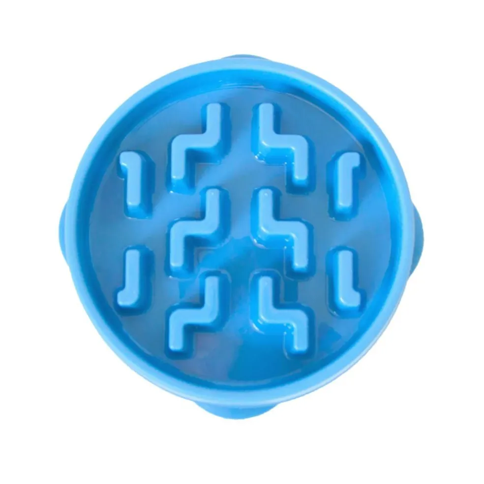 Outward Hound Fun Feeder Slo Bowl voerbak blauw