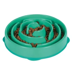 Outward Hound Fun Feeder Slo Bowl voerbak groen