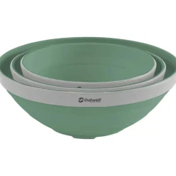 Outwell Collaps opvouwbare schalenset 3,5 - 2 - 1,5 liter shadow green