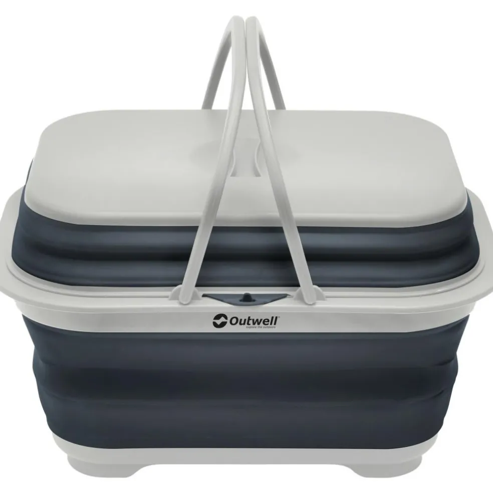 Outwell Collaps opvouwbare afwasteil met handvat en deksel navy night