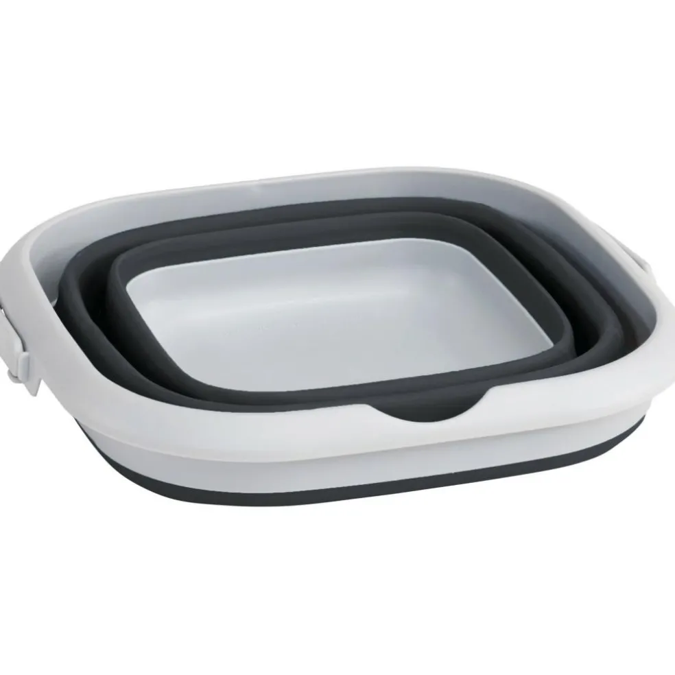 Outwell Collaps opvouwbare emmer vierkant met deksel 9 liter navy night