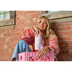 Owala SmoothSip Slider thermosbeker 590 ml candy coated