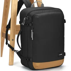 PacSafe GO Anti Theft Carry On rugzak 34 liter jet black