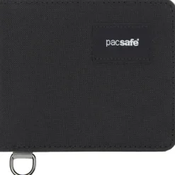 PacSafe RFIDsafe Bifold portemonnee jet black