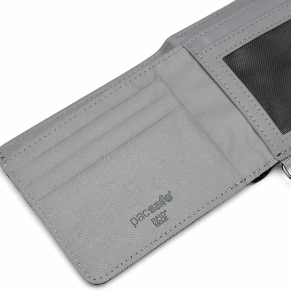 PacSafe RFIDsafe Bifold portemonnee jet black