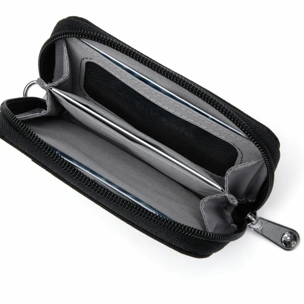 PacSafe RFIDsafe Card portemonnee jet black