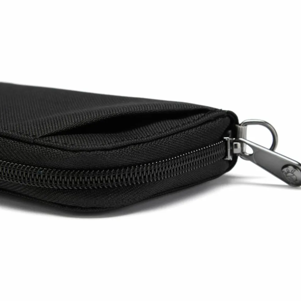 PacSafe RFIDsafe Card portemonnee jet black