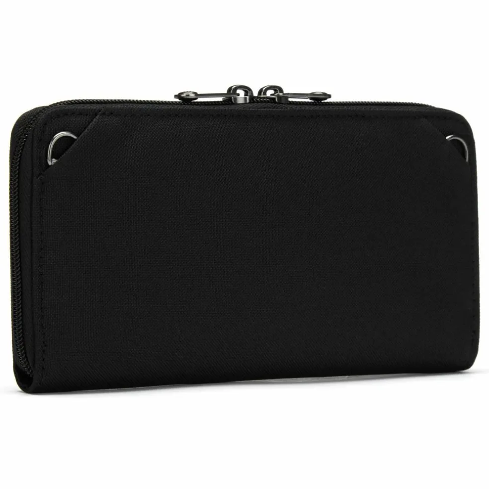 PacSafe RFIDsafe Continental portemonnee jet black