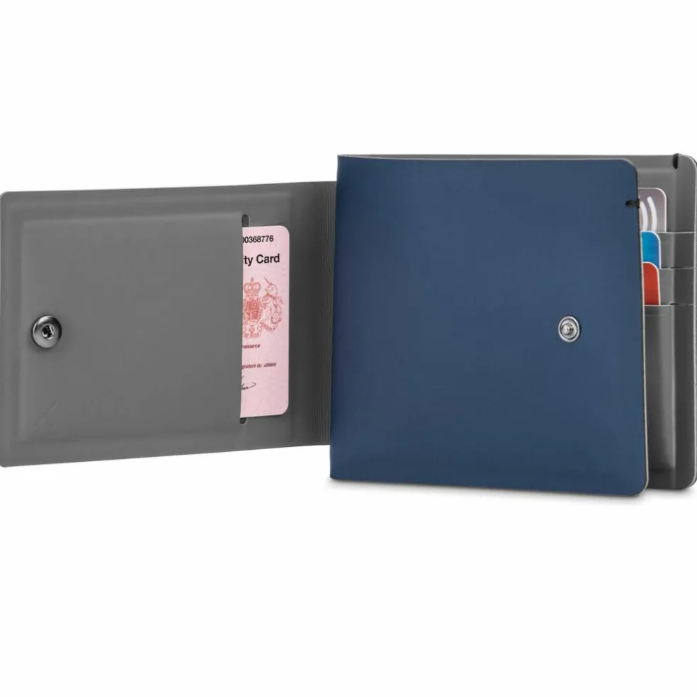 PacSafe RFIDsafe TEC Bifold Plus portemonnee navy