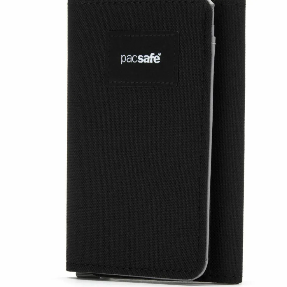 PacSafe RFIDsafe Trifold portemonnee jet black