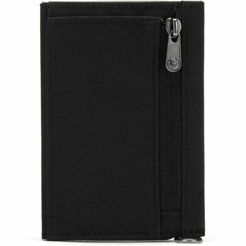 PacSafe RFIDsafe Trifold portemonnee jet black