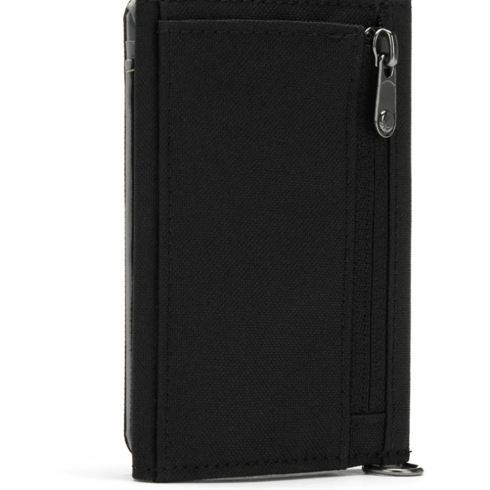 PacSafe RFIDsafe Trifold portemonnee jet black