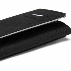 PacSafe RFIDsafe Trifold portemonnee jet black