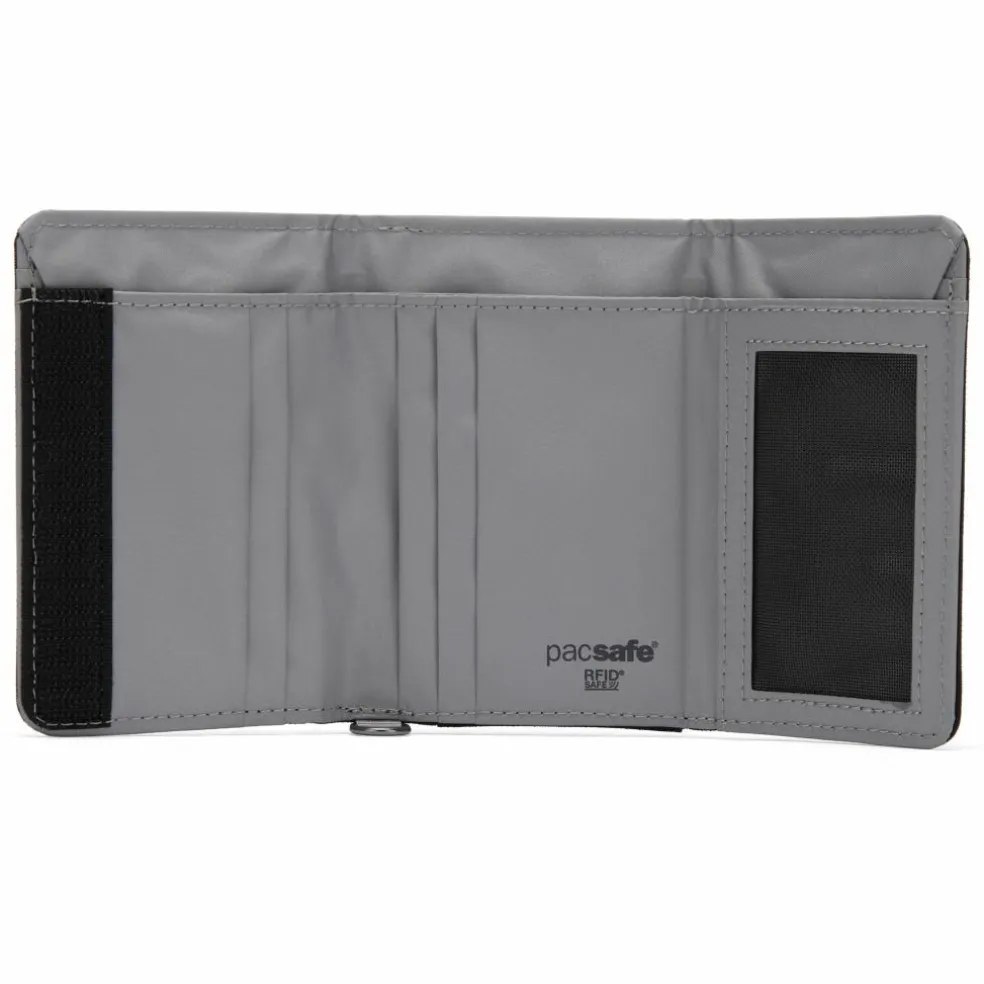 PacSafe RFIDsafe Trifold portemonnee jet black