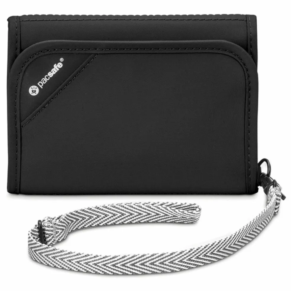 PacSafe RFIDsafe V125 Trifold portemonnee black