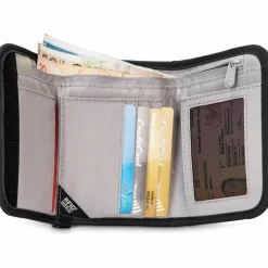 PacSafe RFIDsafe V125 Trifold portemonnee black